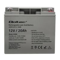 AKUMULATOR AGM BEZOBSŁUGOWY 12V SZCZELNY 20Ah