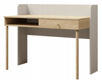 Biurko Do Pokoju Młodzieżowego 124cm Szarobeżowy YOKO JR-3 Kolory Do Wyboru