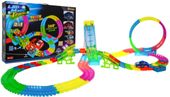 Świecący W Ciemności Tor Wyścigowy Dla Dzieci 3+ Pętle 360 + Wzniesienia