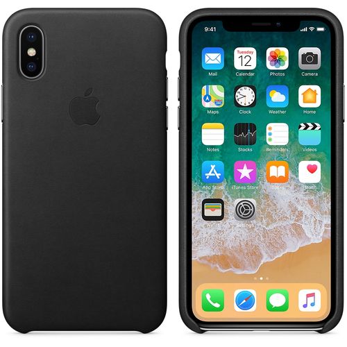 LEATHER APPLE Apple iPhone X MQTD2ZM/A - BLACK na Arena.pl