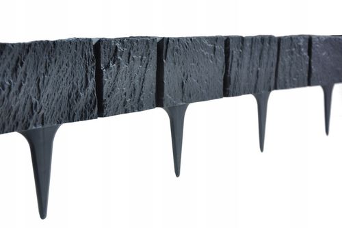 390 cm Piękna PALISADA OGRODOWA Szeroki Rant STEIN Kamień Łupany na Arena.pl