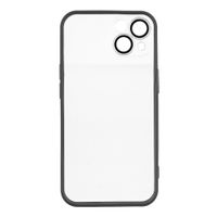 etui do iphone 13 w393 bezbarwny z czarnym