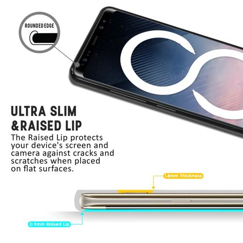 Etui do Samsung Galaxy Note 8 (2017) (czarny/przezroczysty) na Arena.pl