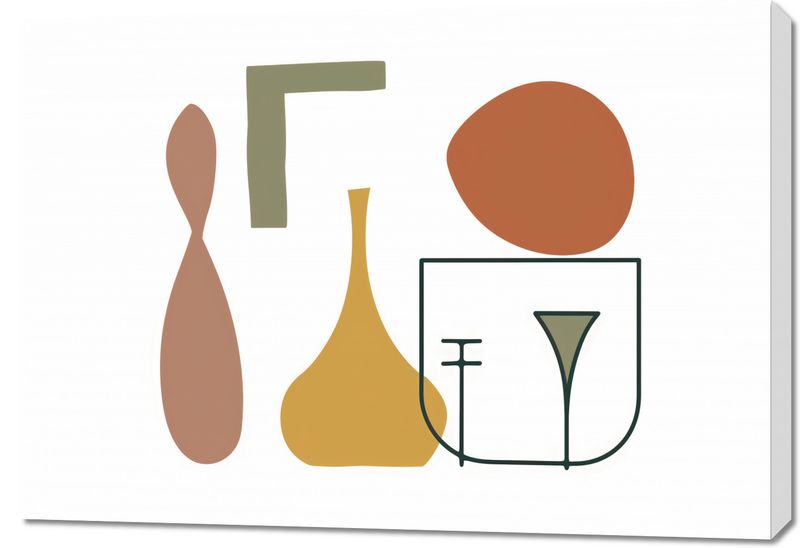 Obraz 100x70cm Naczynia zdjęcie 1