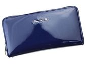 Portfel damski skórzany PIERRE CARDIN 05 LINE 119 Niebieski