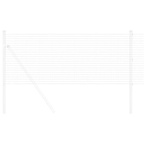 Spawana siatka ogrodzeniowa Srebrny 0.4 x 100 m Stal na Arena.pl