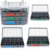 Zestaw oringów uszczelek metrycznych 900 szt. Kraft&dele KD10505