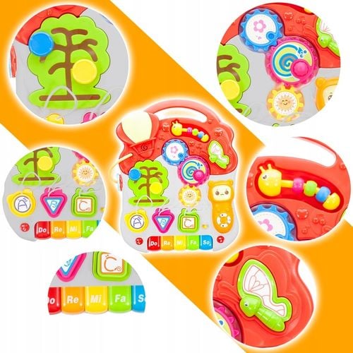 CHODZIK PCHACZ INTERAKTYWNY STOLIK EDUKACYJNY PANEL 5w1 DLA DZIECI na Arena.pl