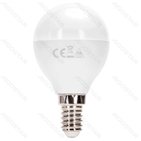 Żarówki LED G45 E14 8W 3000K 2 sztuki blister do salonu energiooszczędne