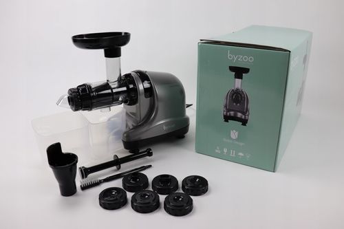 Wyciskarka do soków pozioma BYZOO Rhino srebrny na Arena.pl