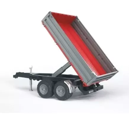 Przyczepa wywrotka, srebrna na Arena.pl