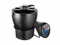 LTC Adapter CAR FIRE Kubek 120W, 2 gniazda USB 3,1