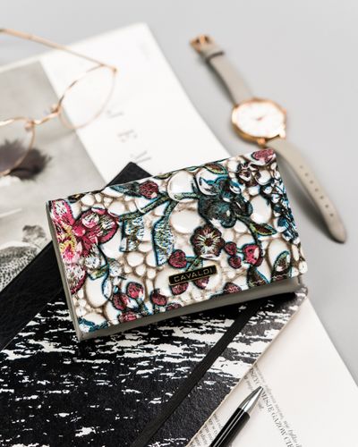 portfel damski skóra+pu pn29-fl-bl-multi na Arena.pl