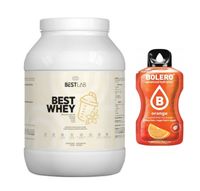 BEST LAB BestWhey ODŻYWKA BIAŁKOWA Z KREATYNĄ 900 g + GRATIS