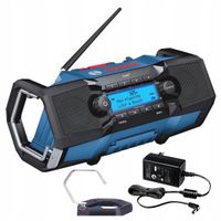 RADIO BUDOWLANE BOSCH AKUMULATOROWE NA BUDOWĘ IP54 DAB+ FM AUX Bluetooth