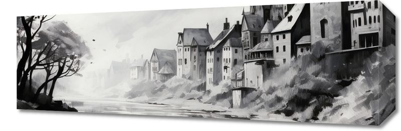 Obraz 60x20cm Mglisty Refleks zdjęcie 1