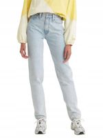Levi's 80S Mom Jean Dont Be Frayed jeansy damskie proste rozmiar 28/28
