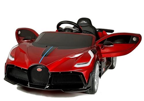 Auto na Akumulator Bugatti Divo  Czerwony Lakier na Arena.pl