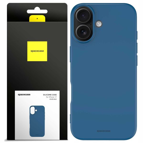 Spacecase Silicone Case 3.0 iPhone 17 blue zdjęcie 1