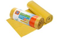 Worki do segregacji odpadów metale i tworzywa sztuczne ECO BAGS żółte 120 l 10 sztuk