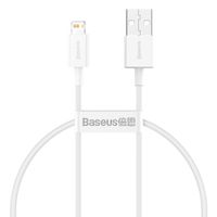 Superior kabel przewód USB Iphone Lightning 2.4A 25cm Biały