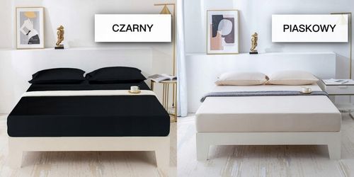 PRZEŚCIERADŁO BAWEŁNIANE Z GUMKĄ 200x220 PREMIUM RÓŻNE KOLORY SUPER JAKOŚĆ na Arena.pl