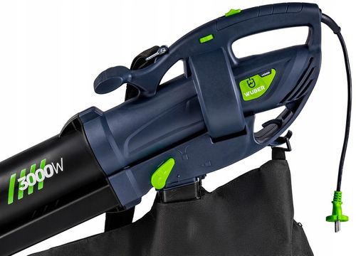 ELEKTRYCZNA DMUCHAWA OGRODOWA 35L DO LIŚCI 3000W ROZDRABNIACZ na Arena.pl