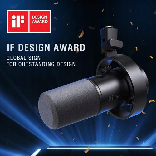 FIFINE K688 MIKROFON KOMPUTEROWY GAMINGOWY DYNAMICZNY USB XLR POP FILTR na Arena.pl