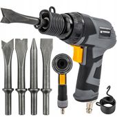 MŁOTEK PNEUMATYCZNY UDAROWY PISTOLET BLACHARSKI + 4 DŁUTA PRZECINAKI GROTY