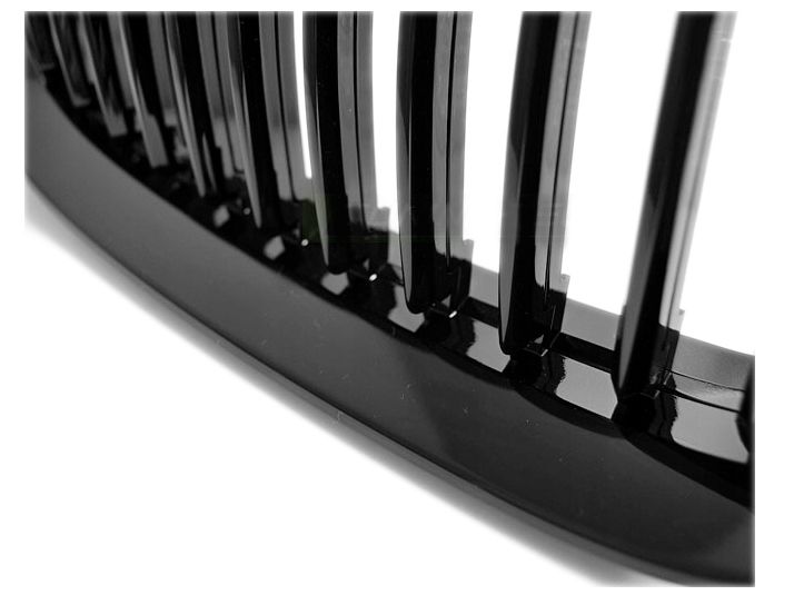 GRILL NERKI BMW E92 10-13 BLACK POŁYSK zdjęcie 3