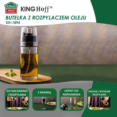 butelka spryskiwacz do octu i oliwy kinghoff kh-1894 na Arena.pl