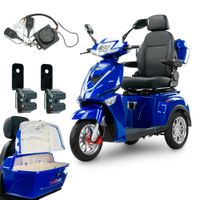 Skuter elektryczny, pojazd inwalidzki BILI BIKE SHINO G4 LIT +DODATKI -nieb