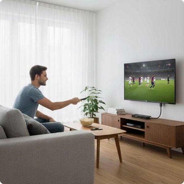 TUNER DEKODER DVB-T2TV NAZIEMNEJ DEKO TV MINI HEVC HDMI PILOT zdjęcie 4