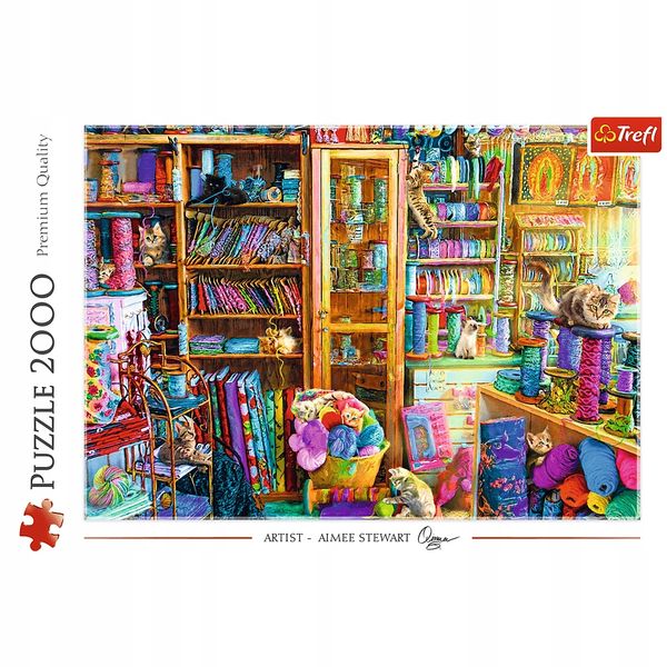 Puzzle 2000 Koci Raj 27113 zdjęcie 5