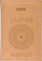 KALENDARZ A5 2026 dzienny książkowy grawer TWÓJ NAPIS GABINET MASAŻU