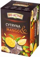 BIG ACTIVE Czarna 20tb Cytryna Mango