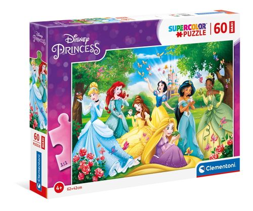 PUZZLE 60 CLEMENTONI MAXI PRINCESS 26471 na Arena.pl