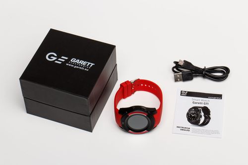 Smartwatch Garett G11 czerwony na Arena.pl