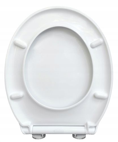 Deska sedesowa wolnoopadająca wypinana UNIWERSALNA owalna WC kołki + śruby na Arena.pl