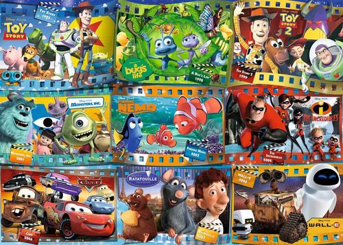 Puzzle 1000 elementów. Filmy Disney Pixar na Arena.pl
