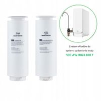 Zestaw x2 Wymienne Filtry Systemu Oczyszczania Wody VIO AW-RB26 800 Т
