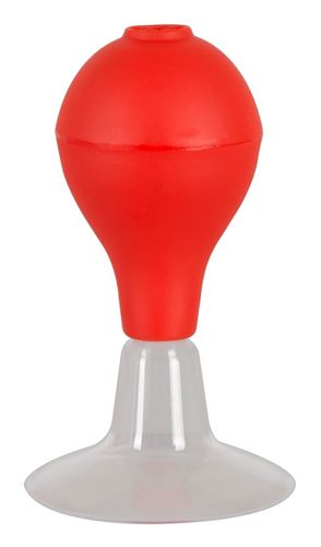 Czerwona pompka do sutków na Arena.pl