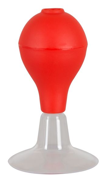 Czerwona pompka do sutków zdjęcie 3