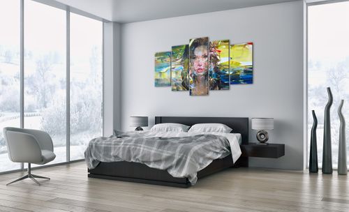Obraz Na Płótnie - Portret Kobieta - 160X85 Cm - Ea160X85-3473 na Arena.pl