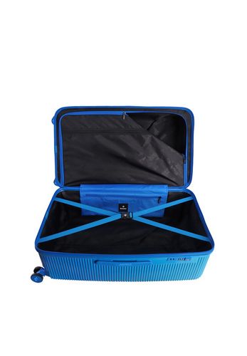 Walizka średnia SAXOLINE Twist Trunk M niebieska na Arena.pl