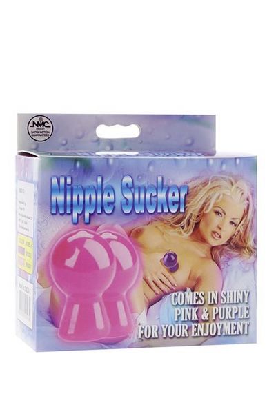 Nipple Sucker Pair In Shiny Pink zdjęcie 1