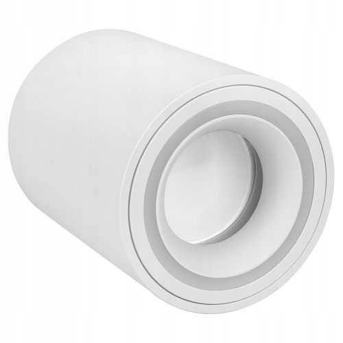 Oprawa Natynkowa Halogenowa Tuba LED GU10 spot sufitowa biała na Arena.pl