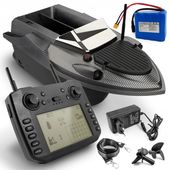 SZYBKA Łódź Zanętowa Flytec V080 GPS Podajnik 3kg Bateria 20Ah 800m