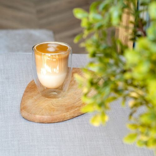 6X Szklanki Termiczne Do Kawy Latte Drinków 350ML Zestaw podwójne szkło na Arena.pl