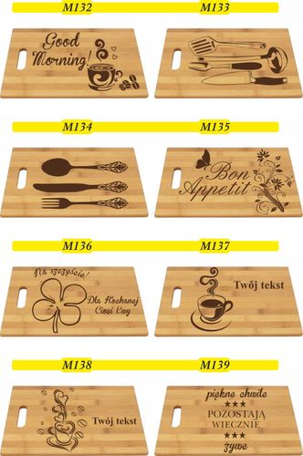 DESKA DO KROJENIA Z grawerem PREZENT master chef na Arena.pl